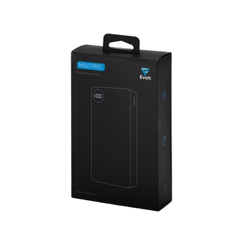 Внешний аккумулятор «Mild Pro» c быстрой зарядкой QC/PD, 20 000 mAh, серый