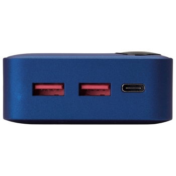 Внешний аккумулятор «Mild Pro» c быстрой зарядкой QC/PD, 20 000 mAh, синий