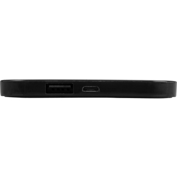 Портативное зарядное устройство (power bank) "Квадрум", 2600 mAh, черный