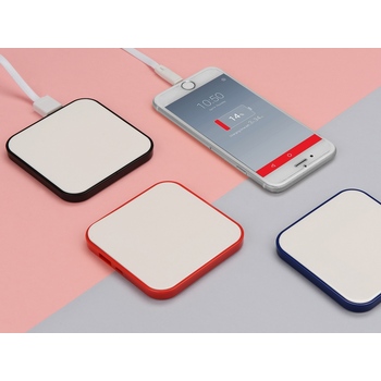 Портативное зарядное устройство (power bank) "Квадрум", 2600 mAh, черный