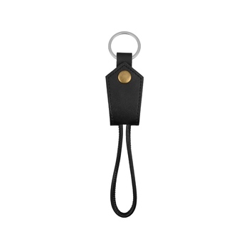 Кабель-брелок USB-MicroUSB «Pelle», черный