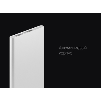 Внешний аккумулятор Rombica NEO AX100L, 10 000 мАч, алюминий, серебристый, чехол