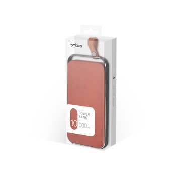 Внешний аккумулятор Rombica NEO Electron Brown, 10000 мАч, коричневый (Р)