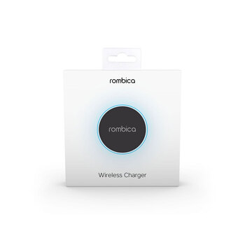 Беспроводное зарядное устройство Rombica  «NEO Core Quick» c быстрой зарядкой, черный (с лого) (Р)