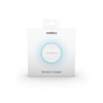 Беспроводное зарядное устройство Rombica  «NEO Core Quick» c быстрой зарядкой, белый (с лого) (Р)