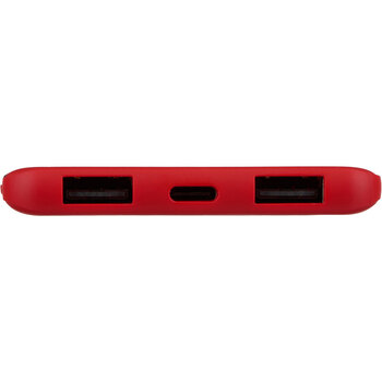 Внешний аккумулятор "Powerbank C1", 5000 mAh, красный