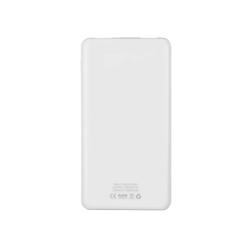 Портативное зарядное устройство «Blank» с USB Type-C, 5000 mAh, белый