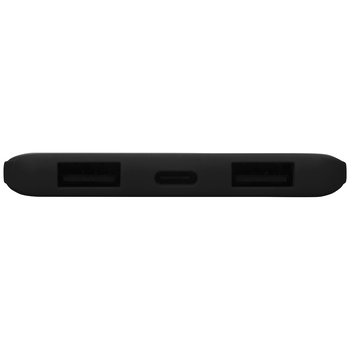 Портативное зарядное устройство «Reserve» с USB Type-C, 5000 mAh, черный