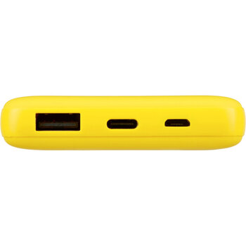 Внешний аккумулятор "Powerbank C2", 10000 mAh, желтый