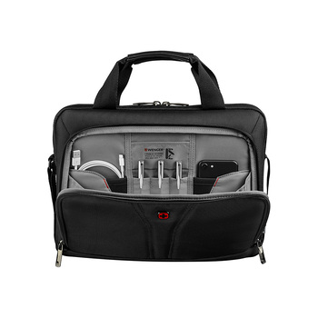 Сумка для ноутбука WENGER BC Free 14'', чёрный, 100% полиэстер, 35x26x6 см, 5 л