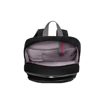 Рюкзак WENGER Motion 15.6", черный, нейлон, 31x17x42 см, 20 л