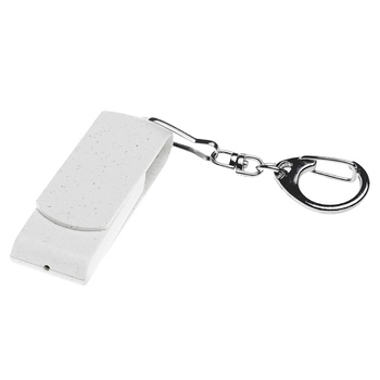 Флешка USB 2.0 Варуна на 256 ГБ, крапчатый белый