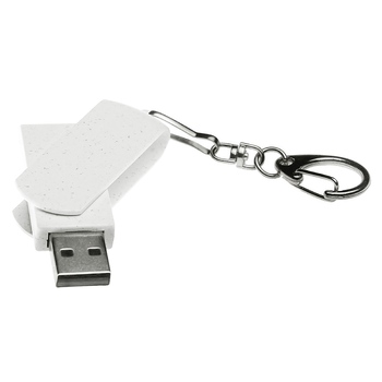 Флешка USB 3.0 Варуна на 64 ГБ, крапчатый белый