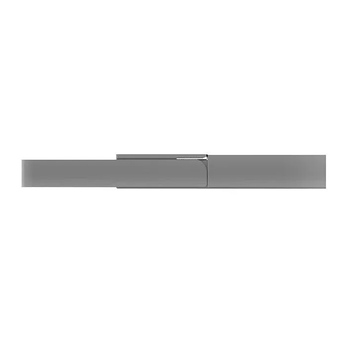 USB 3.0-флешка на 64 Гб с разъемами USB-A и Type-C, серебристый