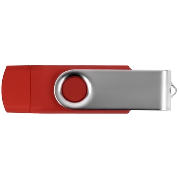 USB/micro USB-флешка 2.0 на 16 Гб «Квебек OTG», красный