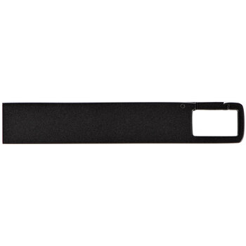 USB 2.0- флешка на 32 Гб c подсветкой логотипа «Hook LED», темно-серый, синяя подсветка