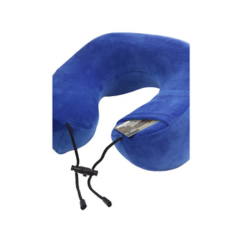 Подушка для путешествий с эффектом памяти Мемо "Bluewinder" Blue