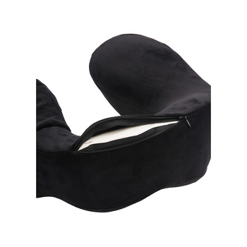 Подушка для путешествий с эффектом памяти Мемо "Bluewinder" Black