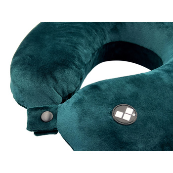 Подушка для путешествий с эффектом памяти Мемо "Drowsy" Emerald