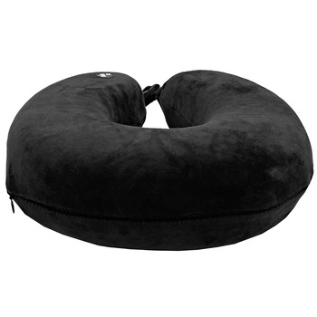 Подушка для путешествий с эффектом памяти Мемо "Drowsy" Black