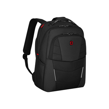 Рюкзак WENGER ALTAIR 15.6", черный, переработанный ПЭТ/Полиэстер, 32х21х44 см, 22 л.