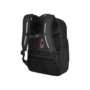 Рюкзак WENGER Cosmic 17", чёрный, переработанный ПЭТ/ПВХ/полиэстер, 34 x 23 x 49 см, 30 л