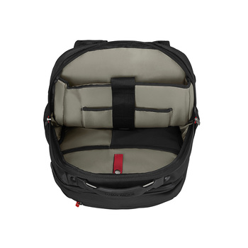 Рюкзак WENGER Cosmic 17", чёрный, переработанный ПЭТ/ПВХ/полиэстер, 34 x 23 x 49 см, 30 л