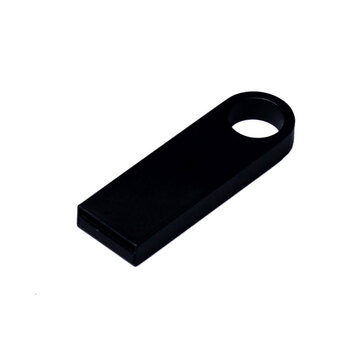 USB 3.0-флешка на 64 Гб с мини чипом и круглым отверстием, черный