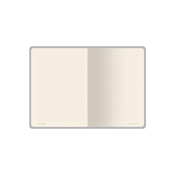 Бизнес тетрадь А5 "Megapolis flex" 60 л. soft touch клетка, коричневый