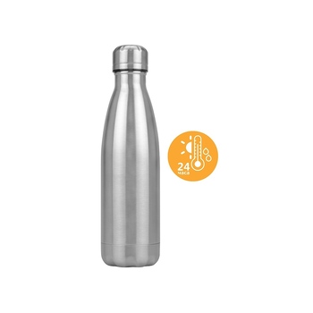 Подарочный набор с термосом и бутылкой «Bottle set», серебристый