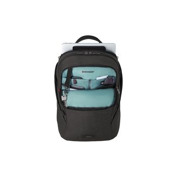 Рюкзак WENGER MX Light 16”, серый, 100% полиэстер, 31х20х44 см, 21 л