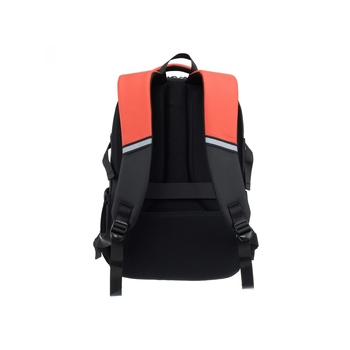 Рюкзак спортивный TORBER ЭКСТРИМ 18", оранжевый/чёрный, 31 х 12 х 46 см, 17л