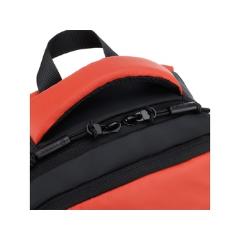 Рюкзак спортивный TORBER ЭКСТРИМ 18", оранжевый/чёрный, 31 х 12 х 46 см, 17л