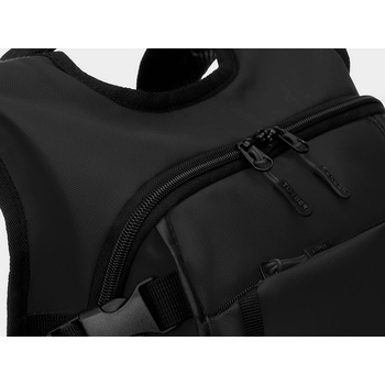 Рюкзак TORBER РИТМ, черный, полиэстер 900D с PU покрытием, 45 х 32 х 20 см