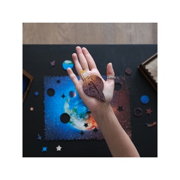 Деревянный пазл "Earth"
