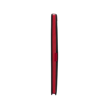 Блокнот "ColorNote Black", твердая обложка A5, 80 листов, черный с красным (Р)