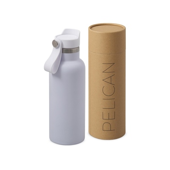 Вакуумная термобутылка «Pelican», 500 мл, белый