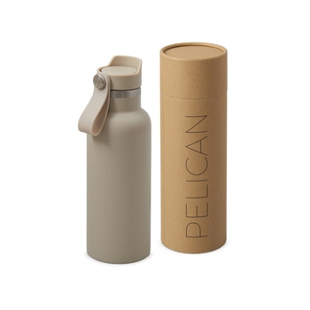 Вакуумная термобутылка «Pelican», 500 мл, бежевый
