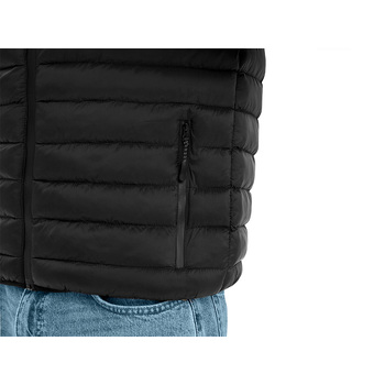 Стеганая куртка "Uniqloud", черный