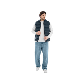 Стеганый жилет "Uniqloud", темно-синий