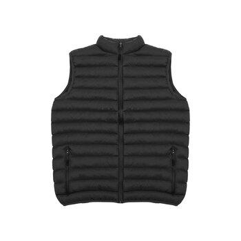 Стеганый жилет "Uniqloud", черный