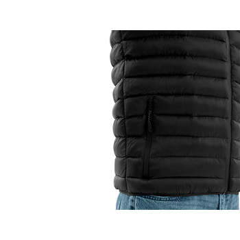 Стеганый жилет "Uniqloud", черный