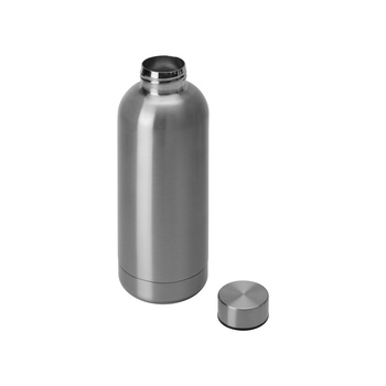 Вакуумная термобутылка "Cask" Waterline, 500 мл, серебристый глянцевый (P)