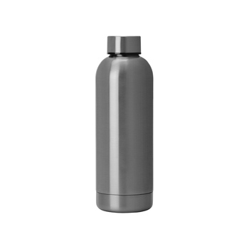 Вакуумная термобутылка "Cask" Waterline, 500 мл, серебристый глянцевый (P)