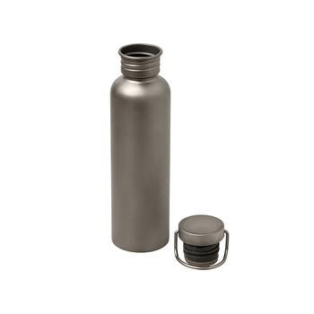 Бутылка для воды из титана "Titan", 750ml, темно-серый