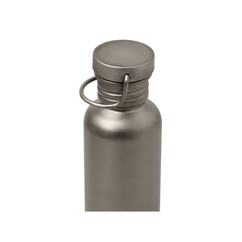 Бутылка для воды из титана "Titan", 750ml, темно-серый