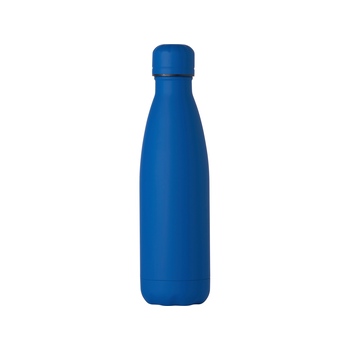 Вакуумная термобутылка "Vacuum bottle C1", soft touch, 500 мл, синий классический