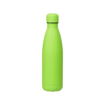 Вакуумная термобутылка "Vacuum bottle C1", soft touch, 500 мл, зеленое яблоко
