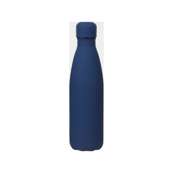 Вакуумная термобутылка "Vacuum bottle C1", soft touch, 500 мл, темно-синий
