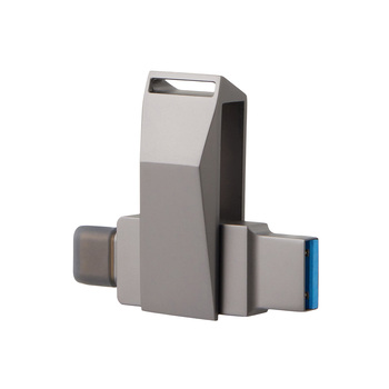 Флешка 64 ГБ USB Type-C и USB 3.0 «Тесла»